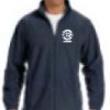 St Genevieve Men's Embroidered Full Zip-Up Fleece